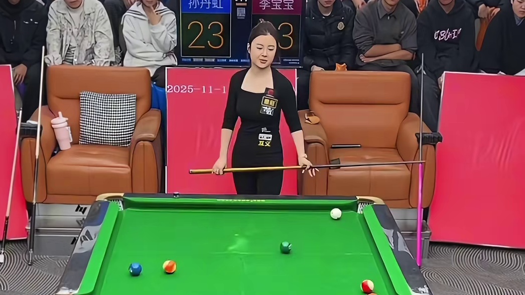 海南小火箭暴击孙丹虹，出杆最快的球员，看着真过瘾