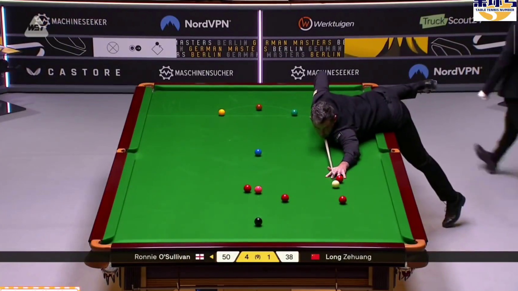 1.28今最新德国大师赛！奥沙利文状态爆棚5：1火速横扫晋级！ #