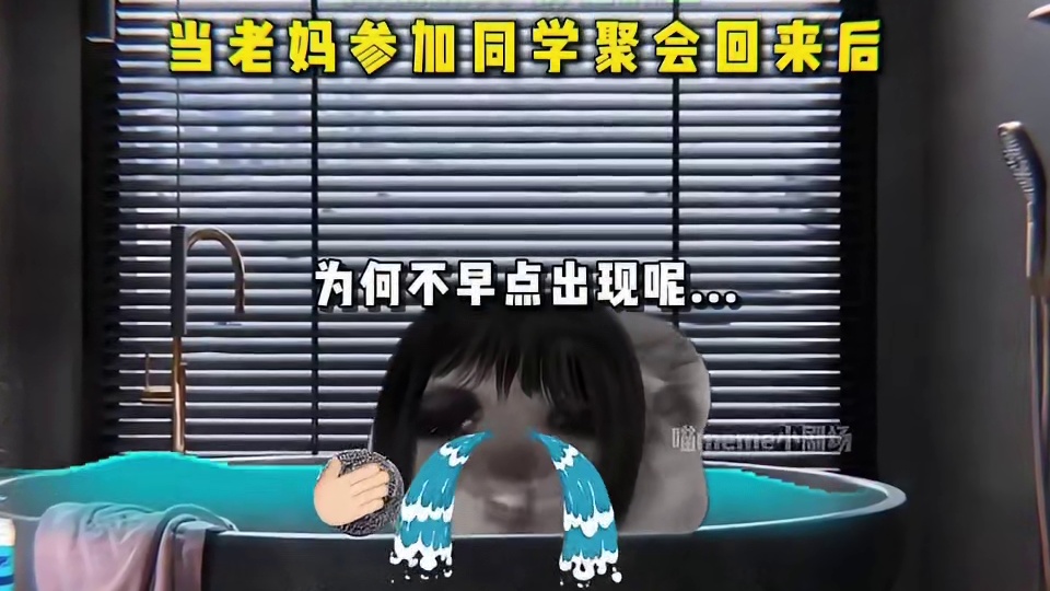 当老妈参加同学聚会回来后