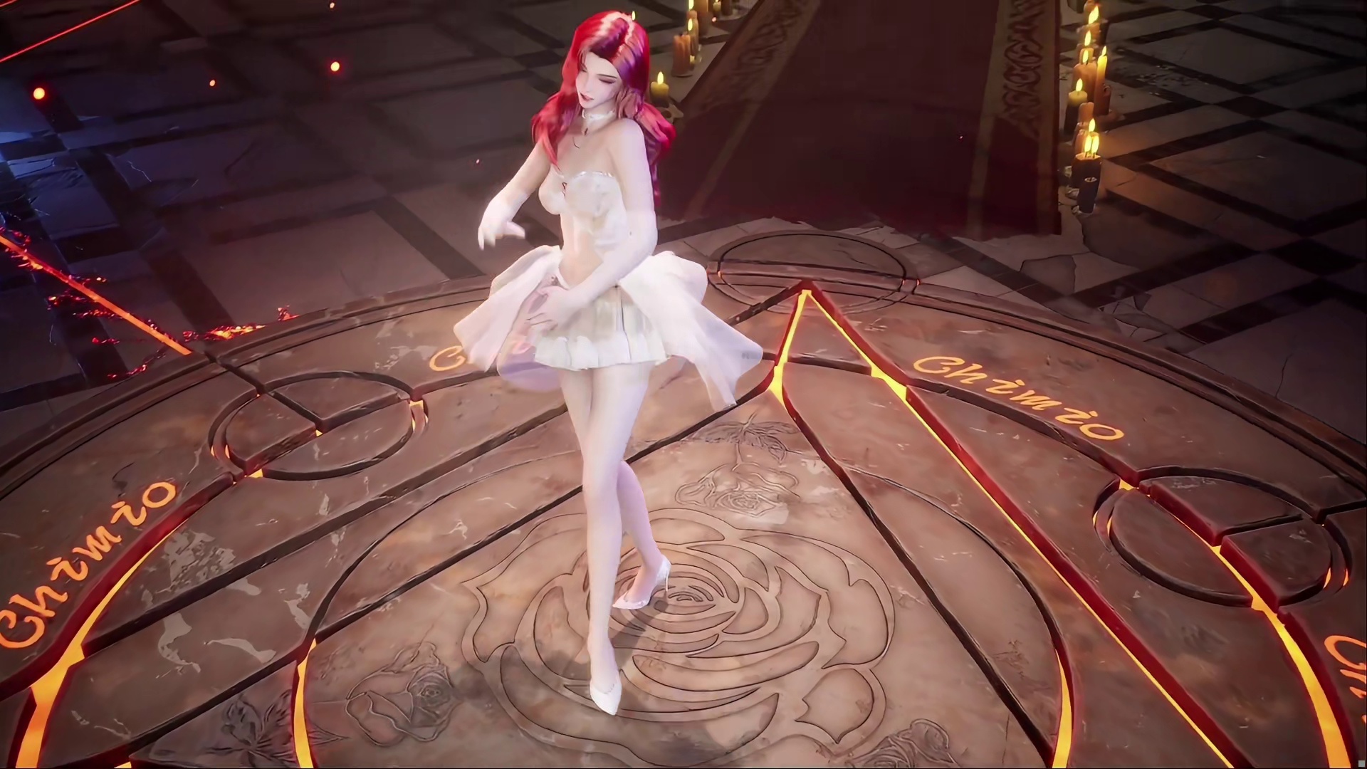 红月·舞祭，所有人都会沉沦于她洒落的红色花瓣雨