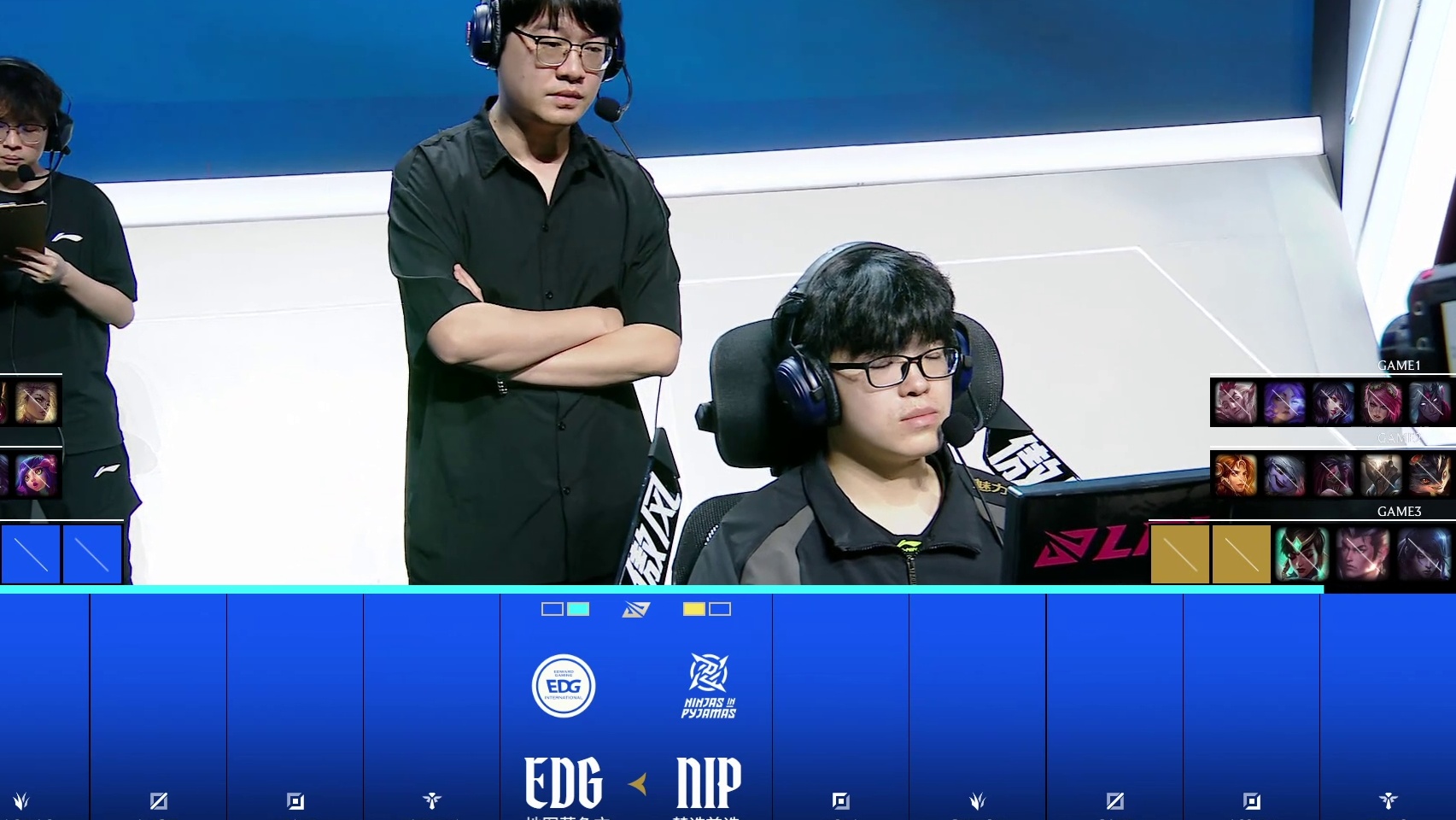 NIP vs EDG第三局BP