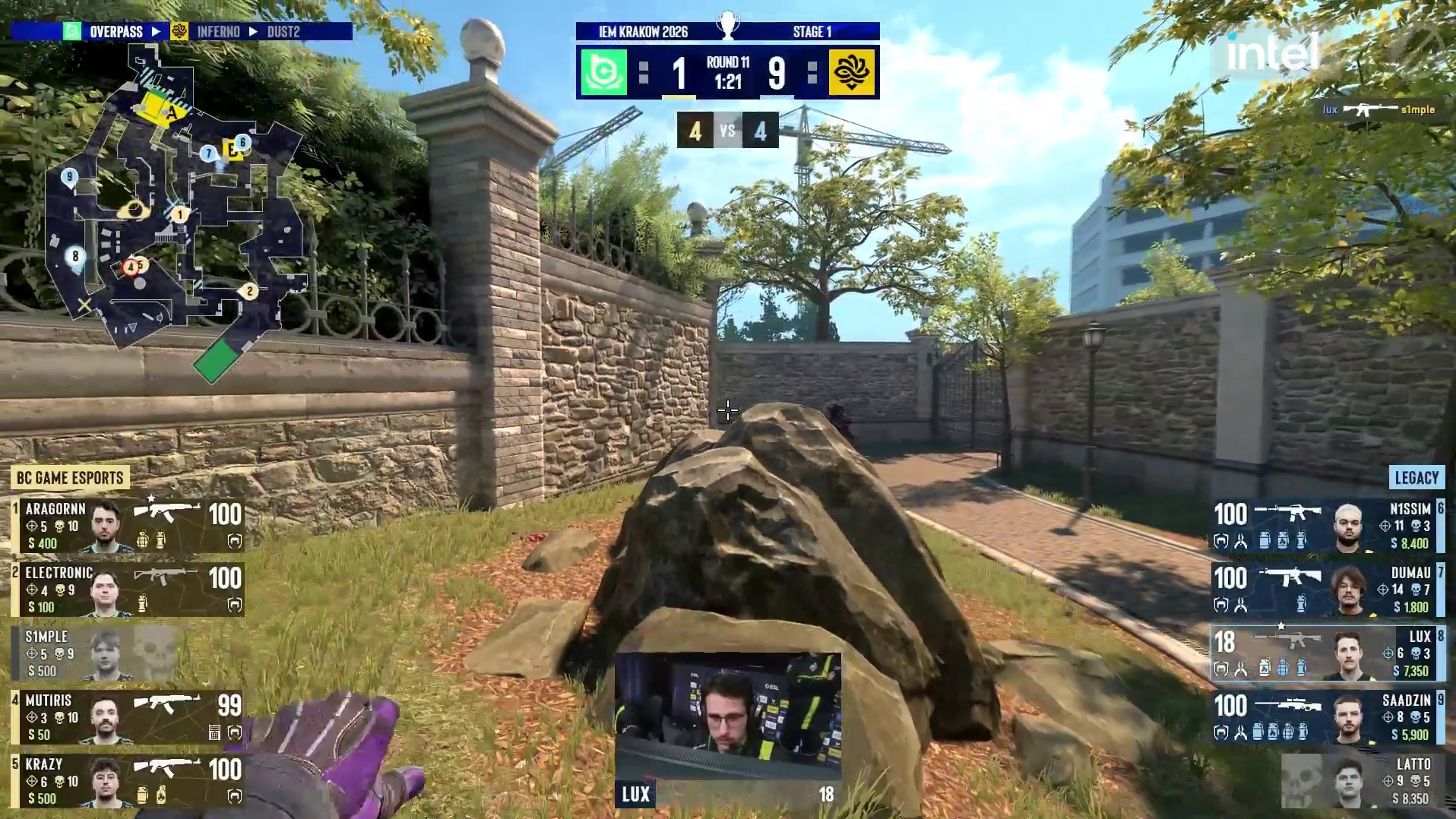 aragornN突破+守包斩获四杀助队再夺一分！