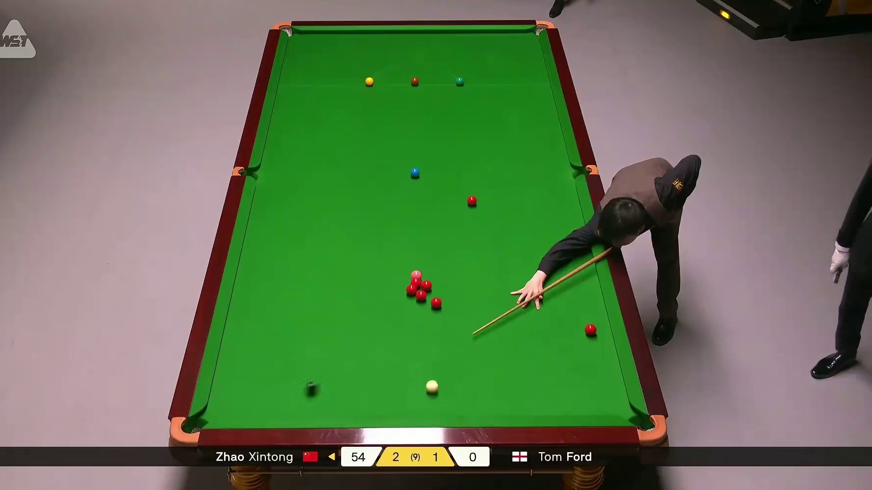 正播2026德国大师赛：赵心童3—1汤姆福德！炸裂准度帅爆了