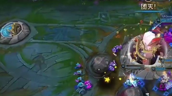 Missing洛R闪现W超远距离开团