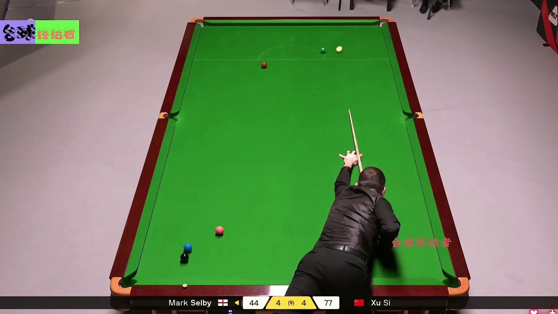 4：4决胜局！塞尔比落后16分狂飙斯诺克，徐思被折磨到吐
