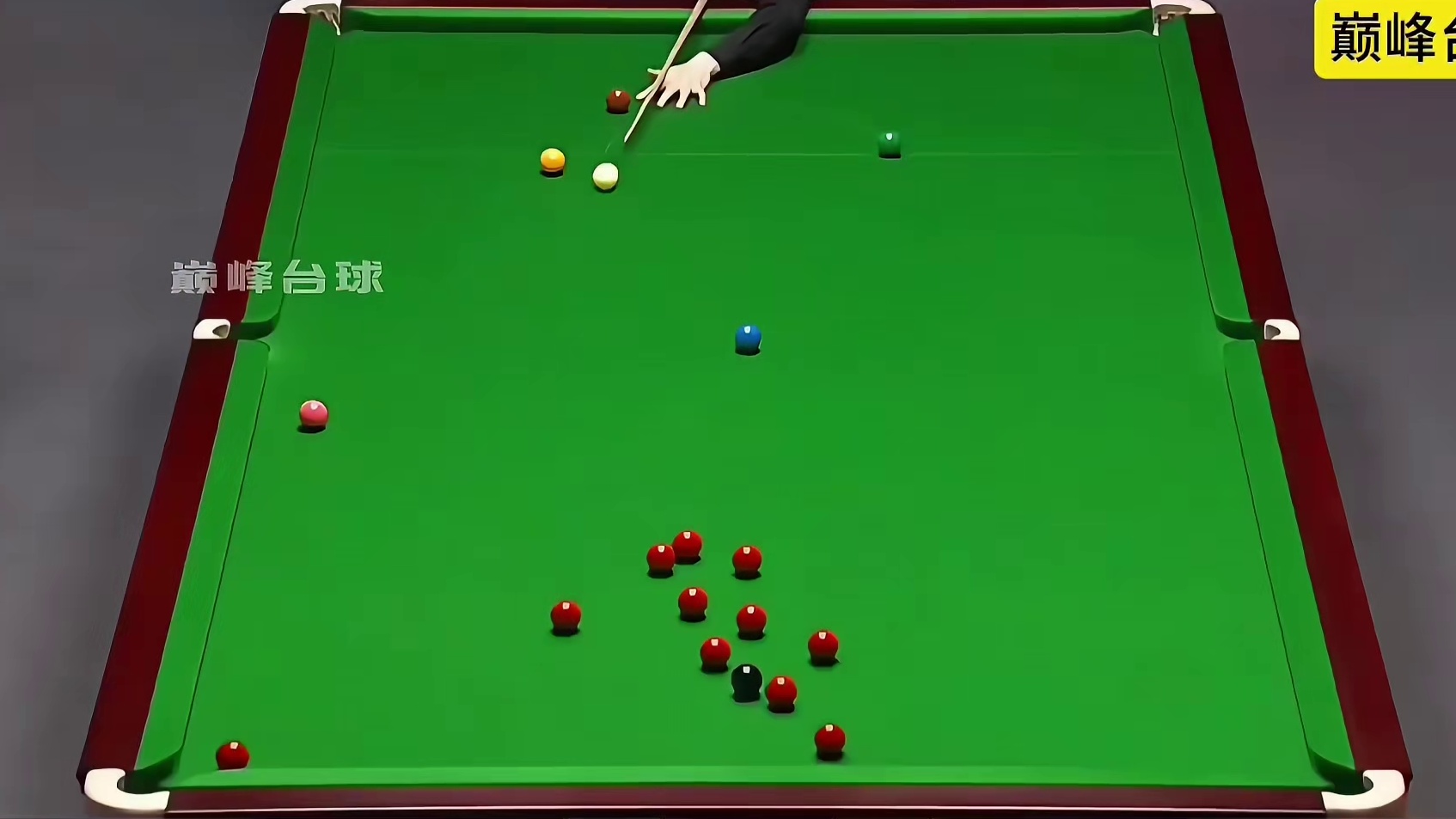 英锦赛八分之一决赛，丁俊晖上半场以3比1吊打苦主唐纳森，希望丁俊晖再接再厉，拿下比赛！