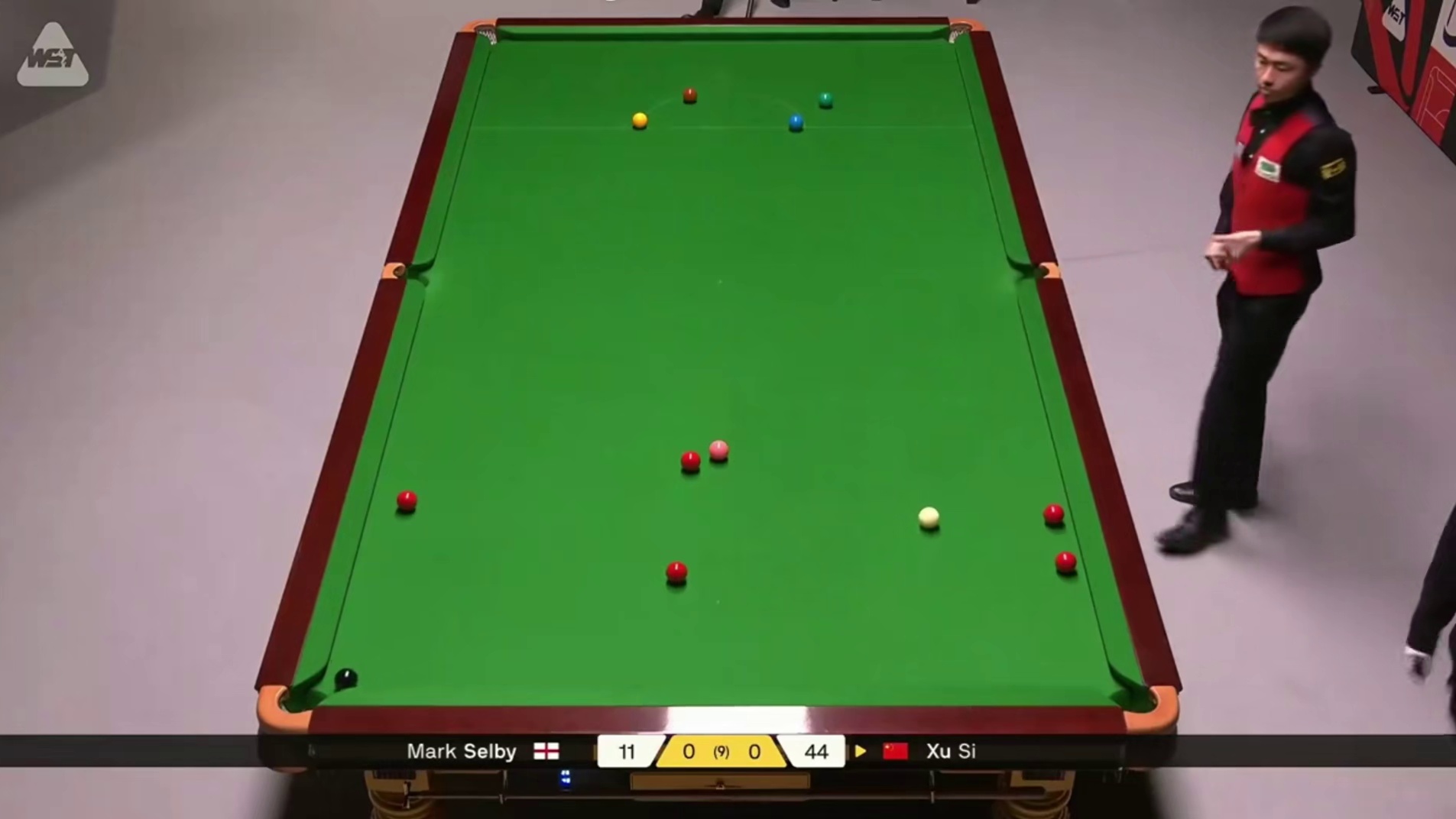 2026斯诺克大师赛：塞尔比vs徐思