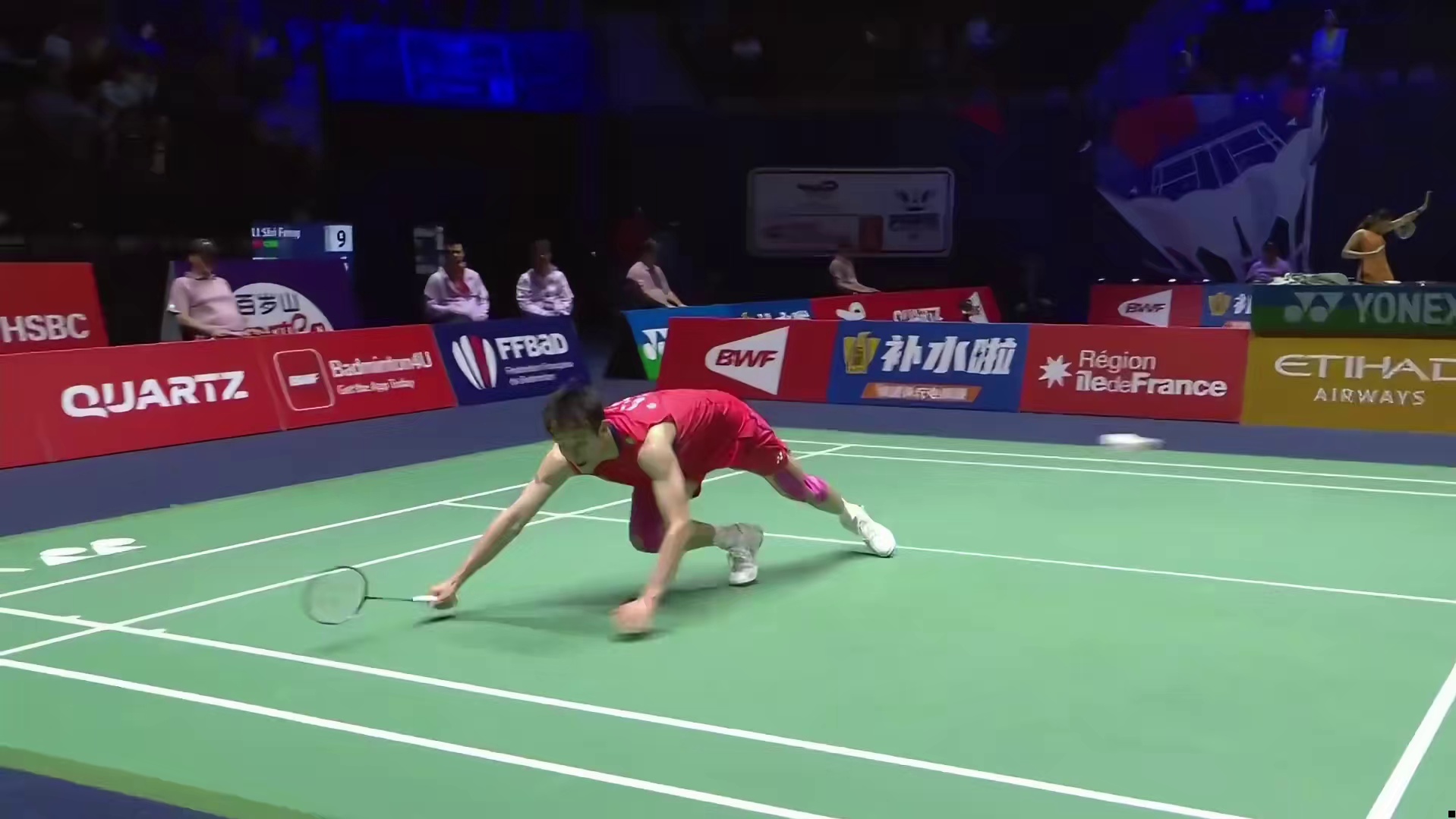 2025年世锦赛首轮就出现大暴冷，李诗沣惨遭一轮游！