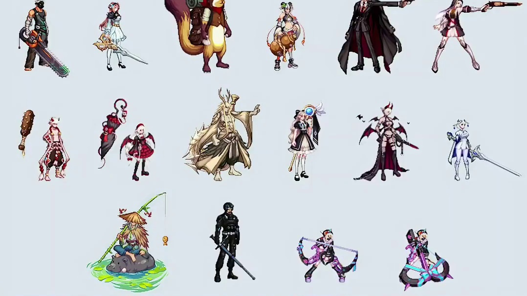 DNF达尔菲时尚精选活动武器装扮及时装外观动态展示！