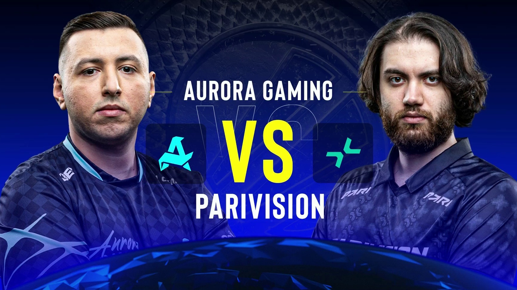 图一 Mirage，Aurora作为防守方、PARIVISION作为进攻方