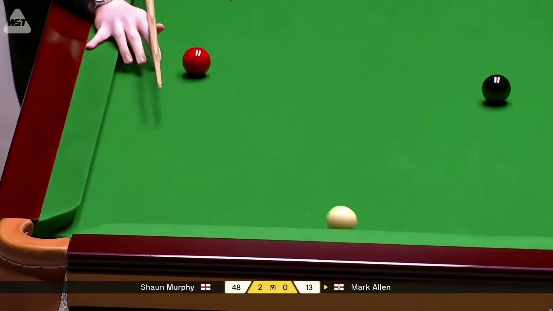 2026斯诺克大师赛：艾伦vs墨菲