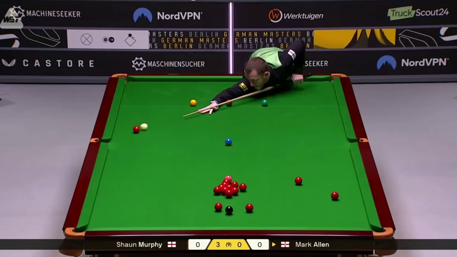 2026斯诺克大师赛；艾伦vs墨菲