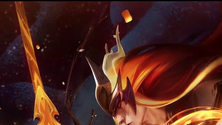 手游马年限定皮肤【蕊雪盈春 宣传图】！