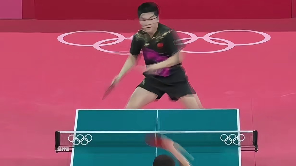 来自乒坛的“子弹时间”，只有东哥能做到的神级动作