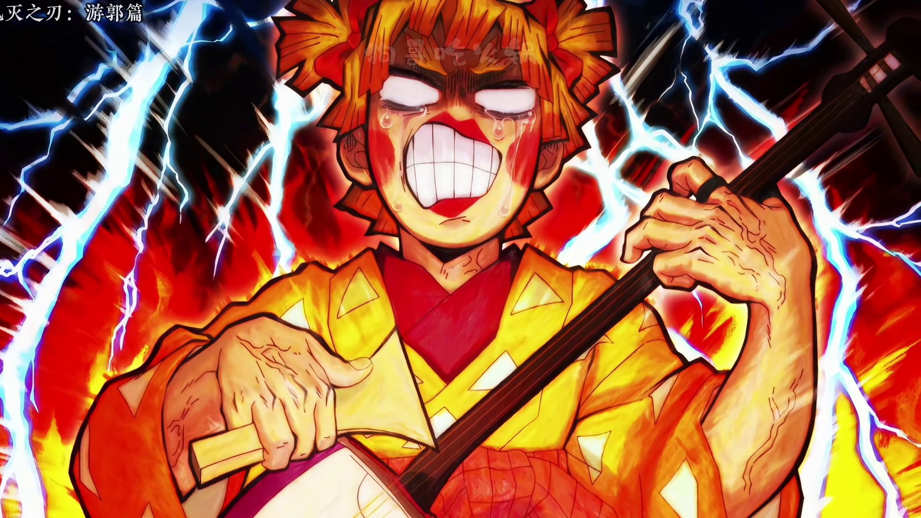 【鬼灭第三季04】炭治郎穿女装，老板娘都夸好看！