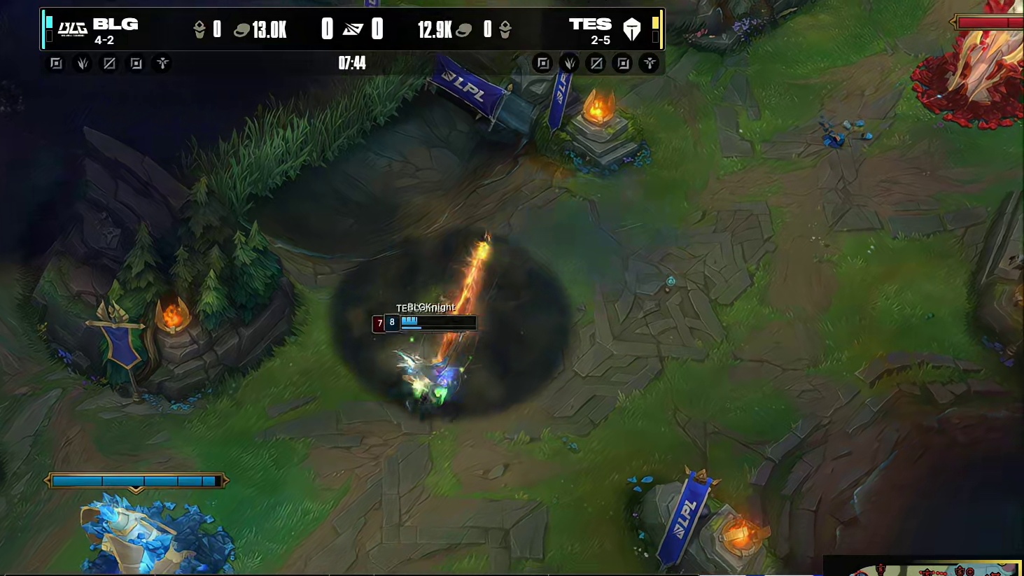 Creme阿卡丽单杀Knight维克托