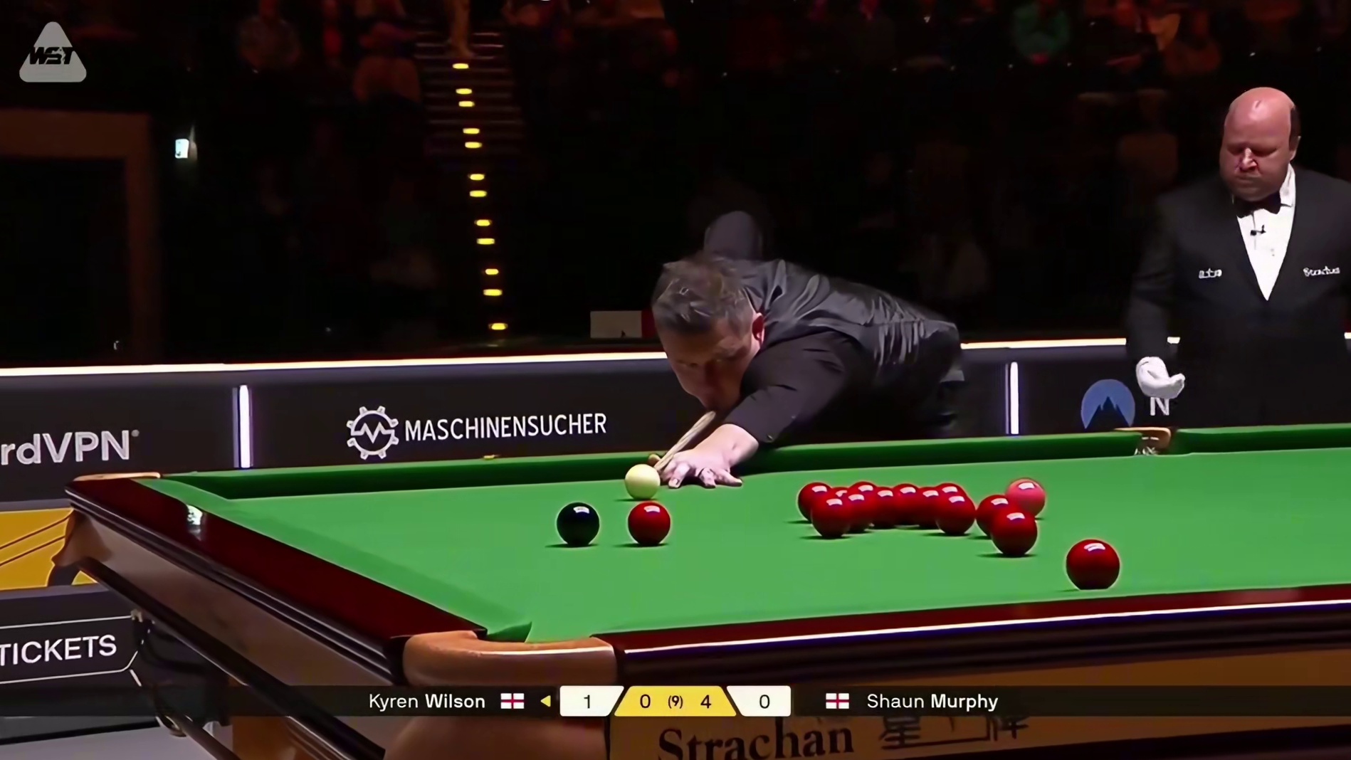 2026斯诺克大师赛：威尔逊VS墨菲