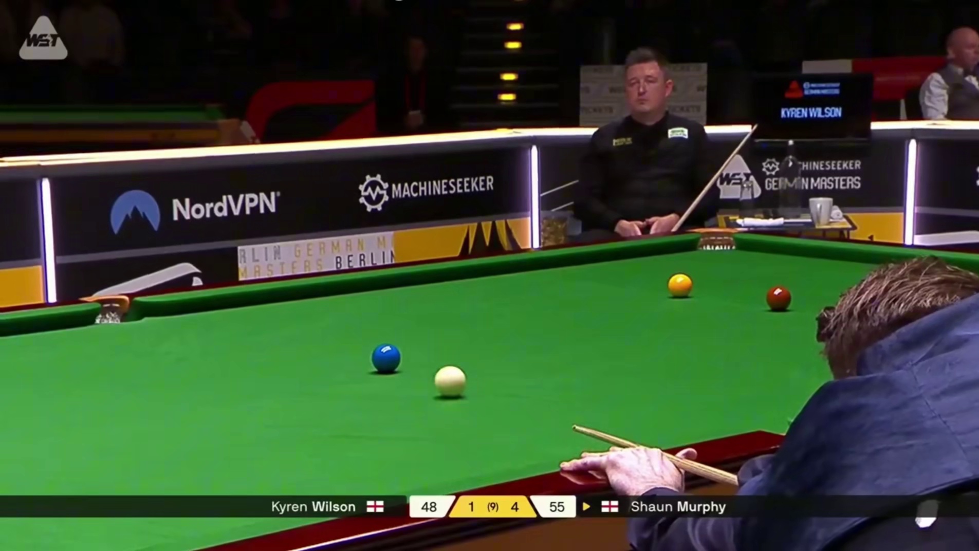 2026斯诺克大师赛：威尔逊VS墨菲