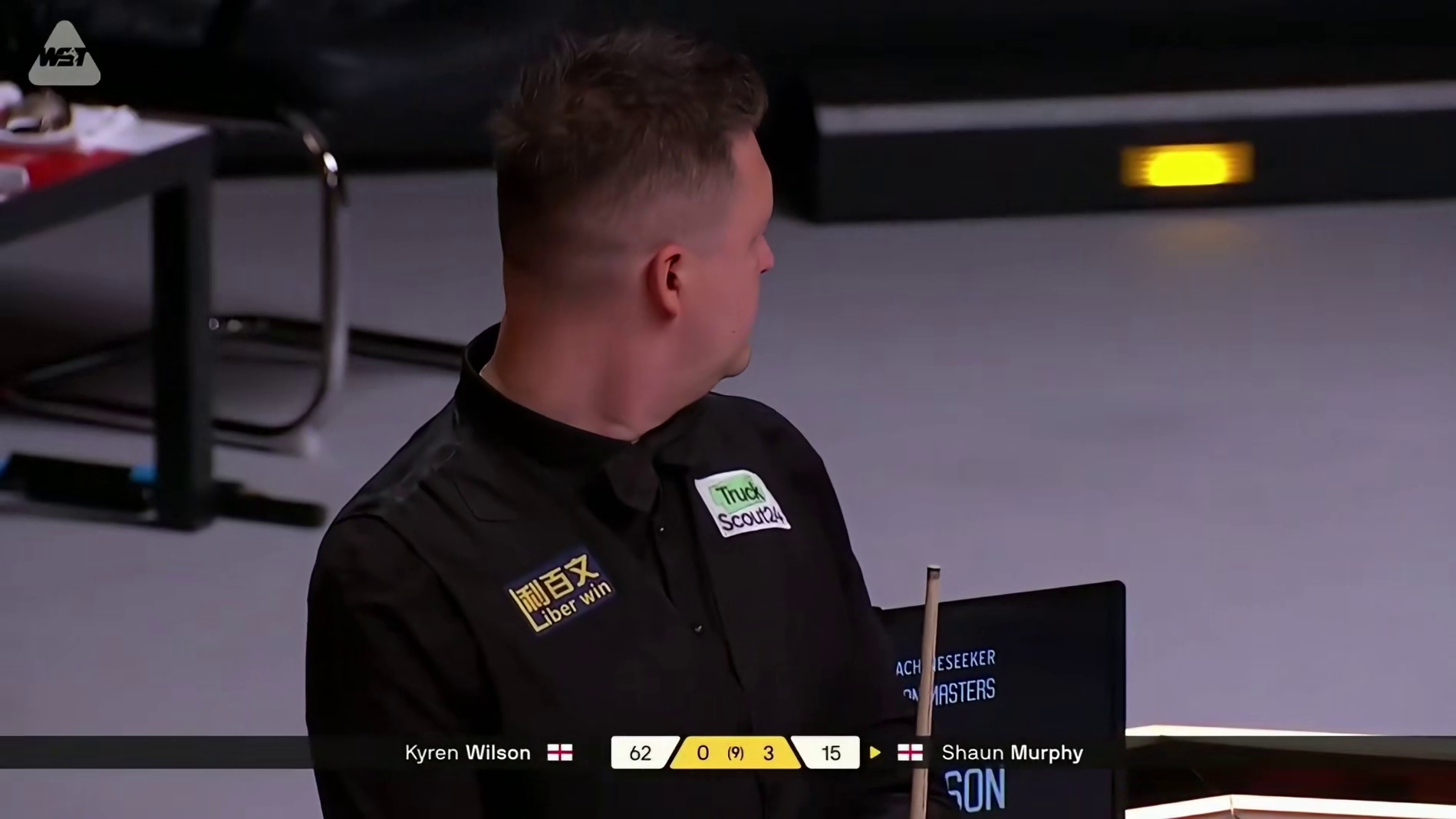 2026斯诺克大师赛：威尔逊VS墨菲