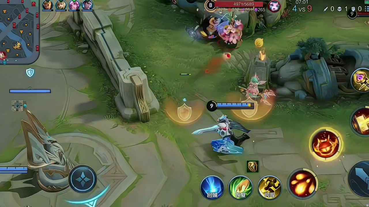 看看还没满月的安琪拉就上战场了~