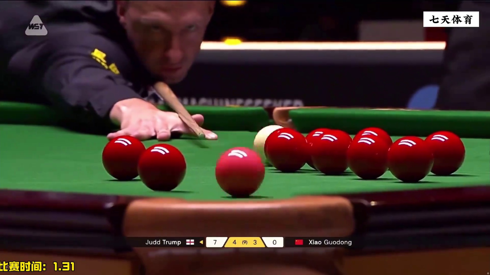 德国大师赛：特鲁姆普两杆霸气长台5:3晋级四强，疯狂十一连胜