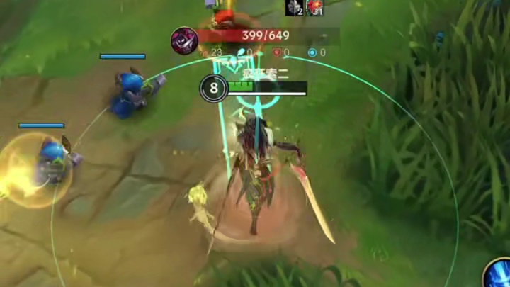 心志刚亚索边路无敌哟