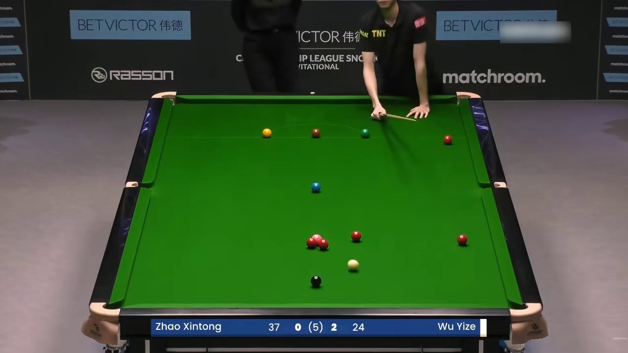 吴宜泽状态火热3-0零封赵心童