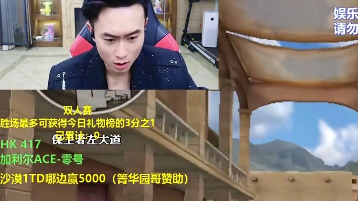 老板再次赞助比赛，演员绿豆依旧上线，HK417乱定 给胖瘦直接打服