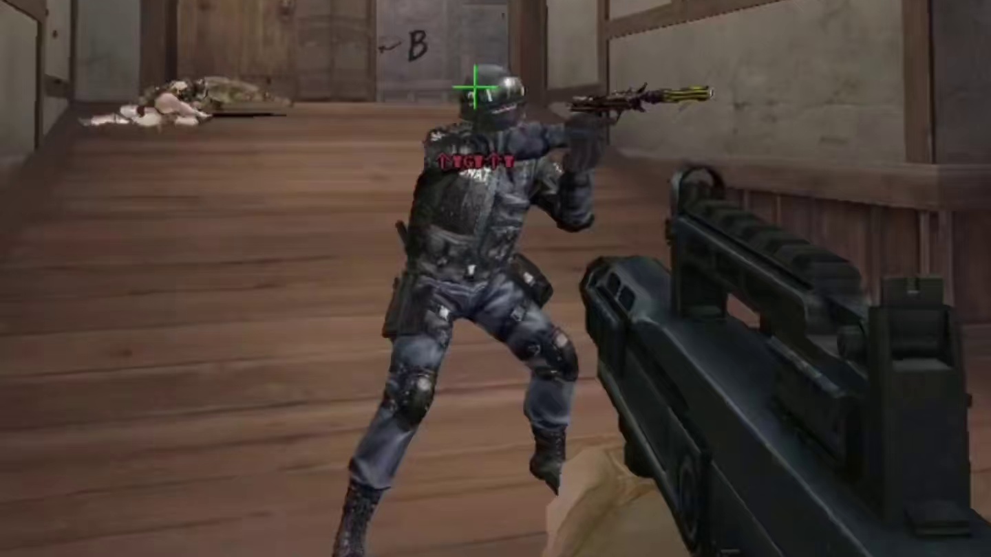 这枪威力真够大的，