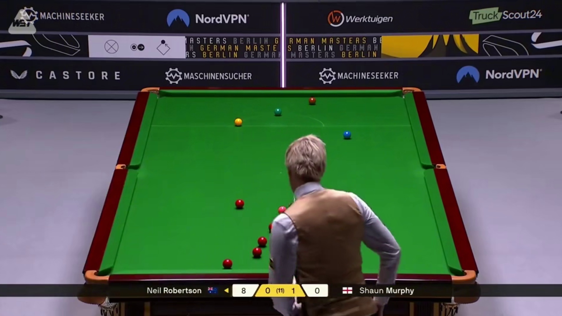 2026斯诺克大师赛；墨菲vsN罗伯逊