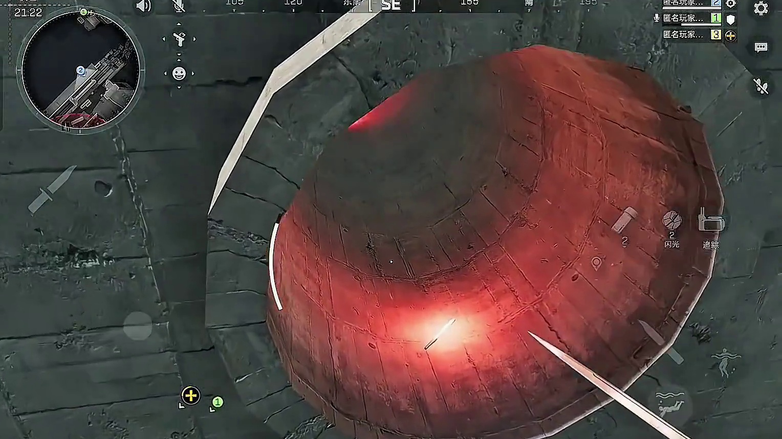 航天基地新增的，隐藏机甲彩蛋的位置