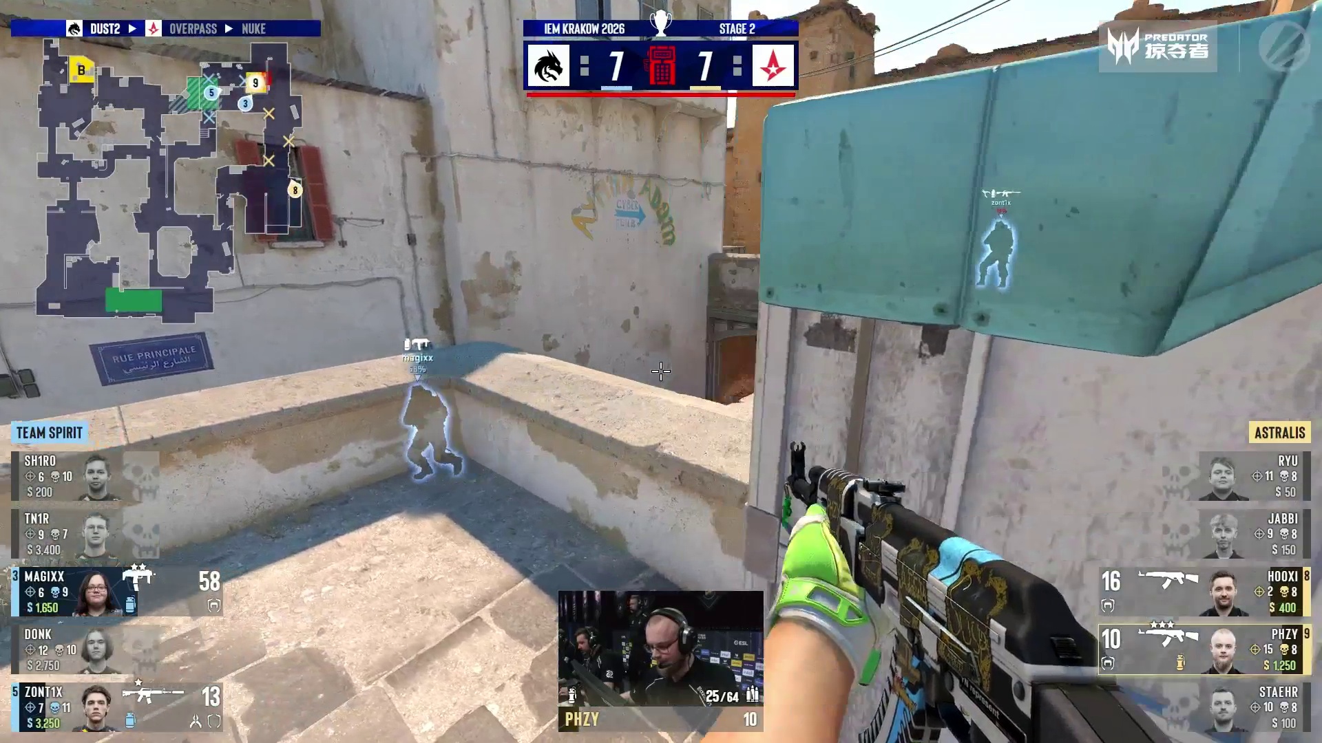 magixx疯狂输出！MP7暴力清场完成关键残局！