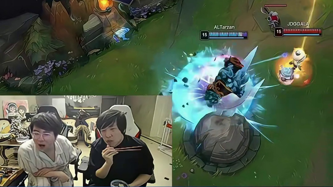 众主播观看GALA神级反应