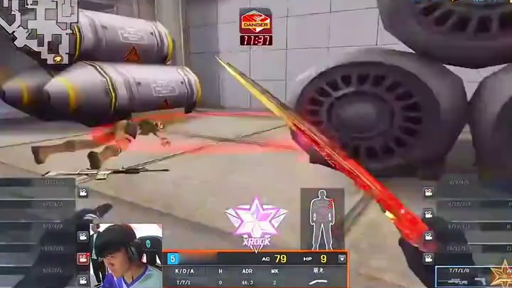 b哥看高然枪面哈哈大笑，下一秒高然拿下残局瞬间变脸，实在太搞笑了