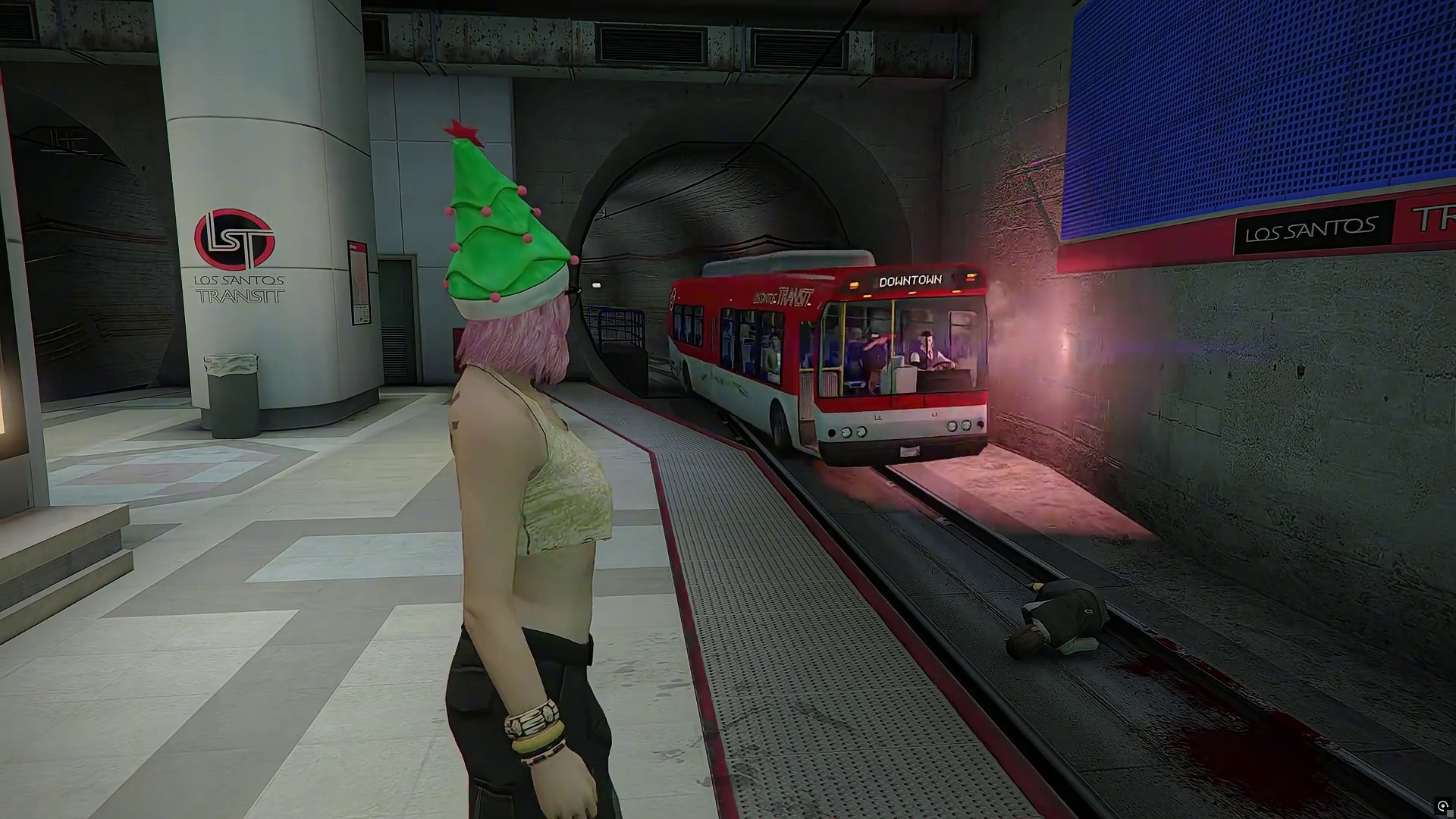 公开战局战局的洛圣都地铁真热闹