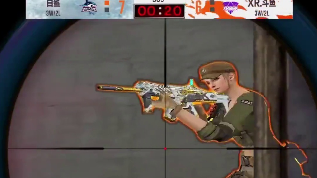 【高光时刻】2026CFPL春季赛·常规赛，白鲨 vs XROCK，AD.XR，神级反应连续开瞬，AD双杀追平比分！