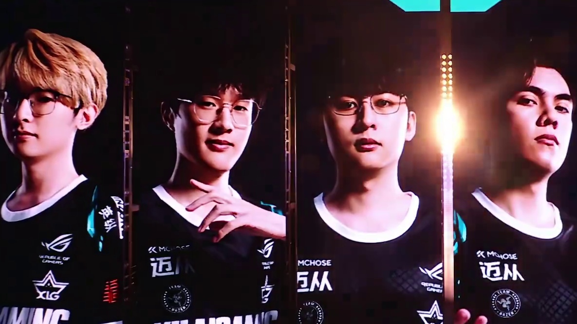 EDG vs XLG！出场仪式！！！
