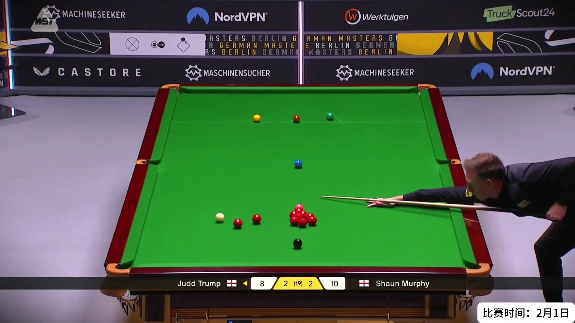 2026德国大师赛：小特变态准度横扫德国大师赛，暴打墨菲剑指冠军