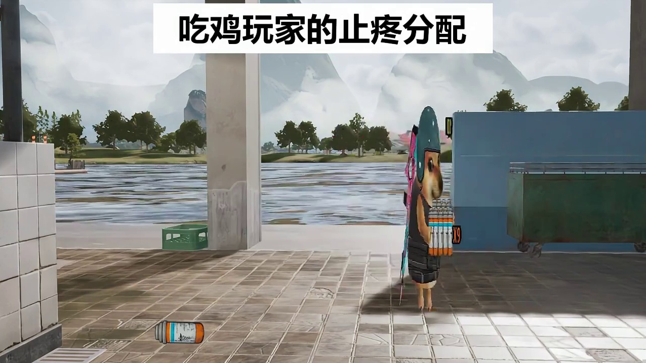 吃鸡玩家的止疼物品分配