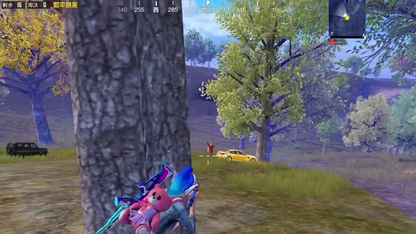 决赛圈敌人居然跟我跳打歌舞，开团秒跟啊！