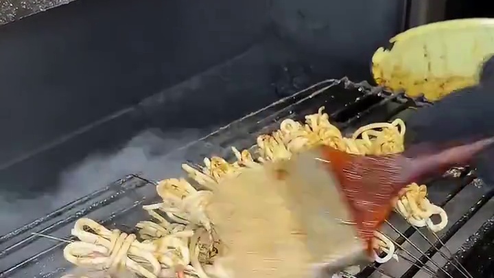 没吃过烤折耳根的都给我去吃！真的爱惨了