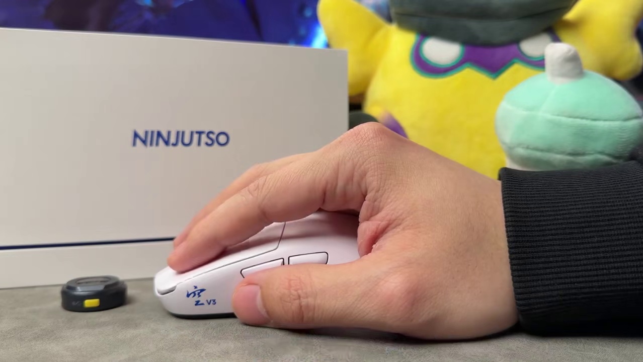 NINJUTSO SoraV3无孔轻量化鼠标，体验分享。