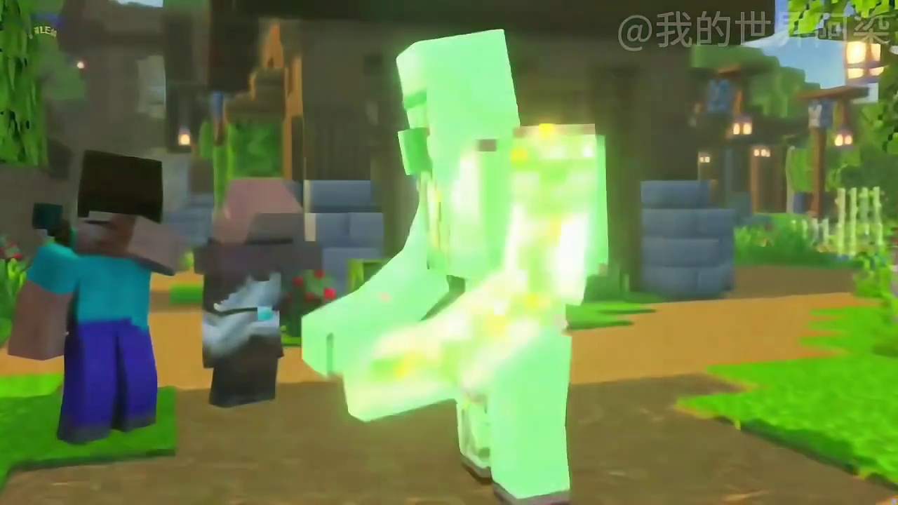 我的世界循声守卫和铁傀儡的友谊！