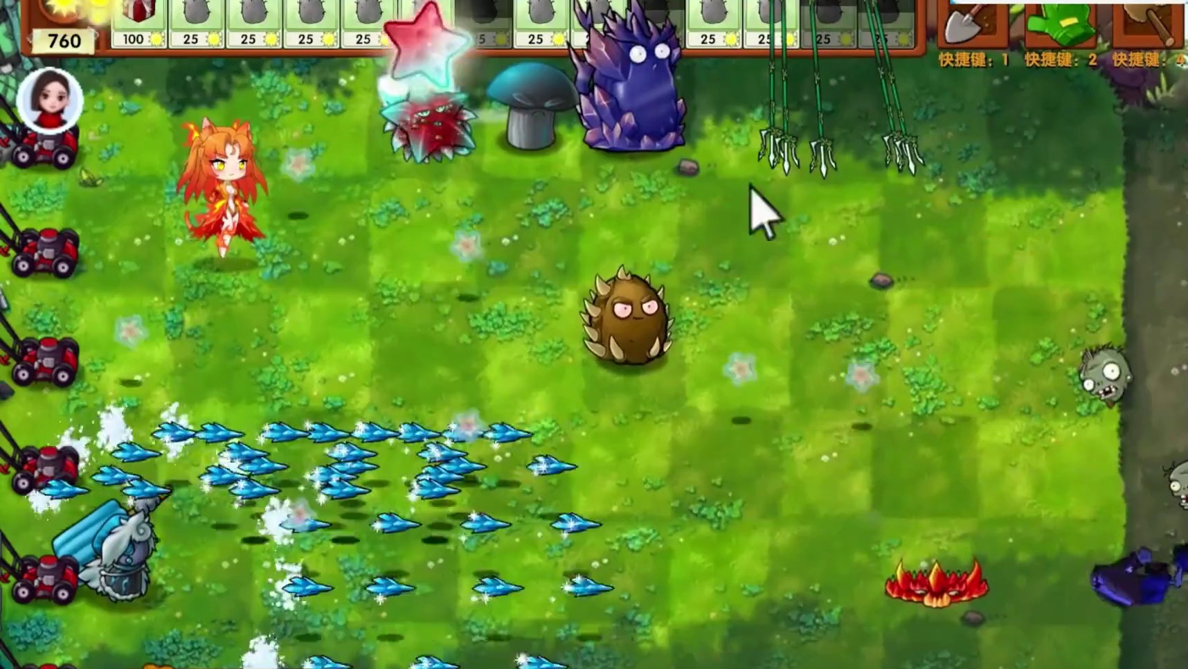 冰原女皇为我而战 pvz