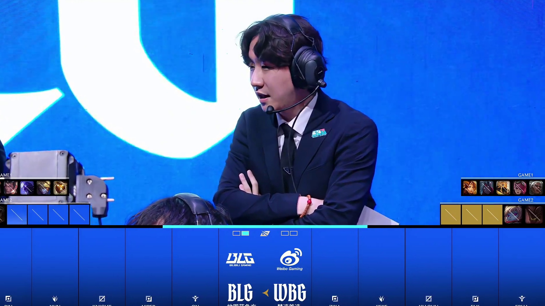 BLG vs WBG第二场BP