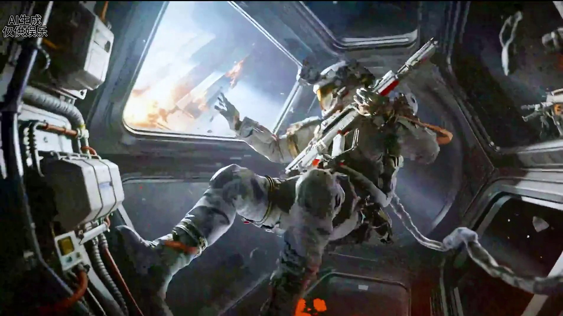 威龙新皮肤！太空作战！凌霄戍卫 #