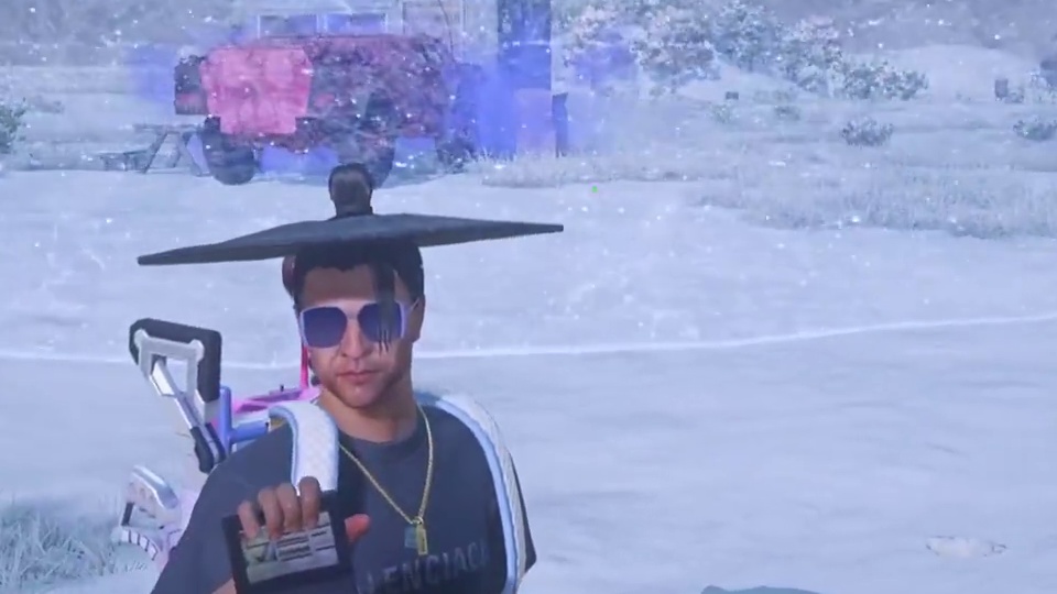 瞧他们开心得都蹦起来了