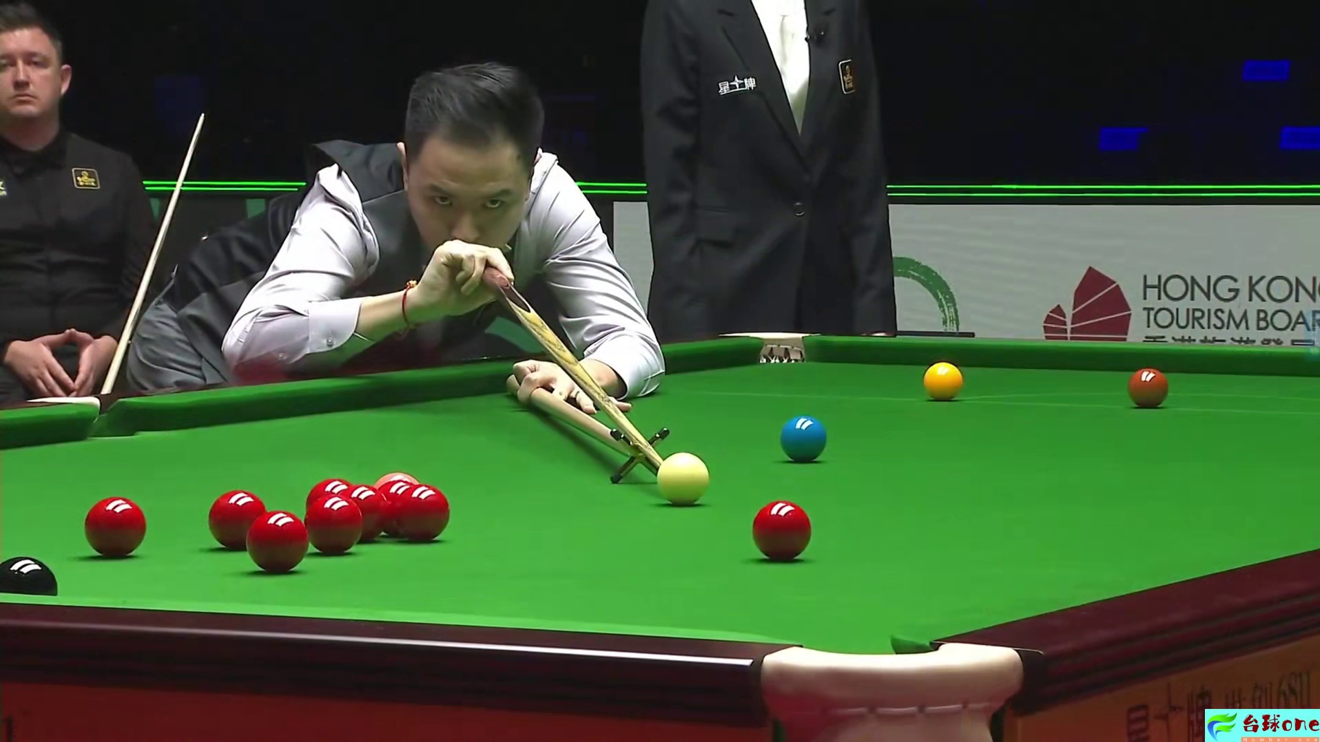 2026斯诺克大奖赛，肖国栋VS威尔逊，首局火力全开旗开得胜
