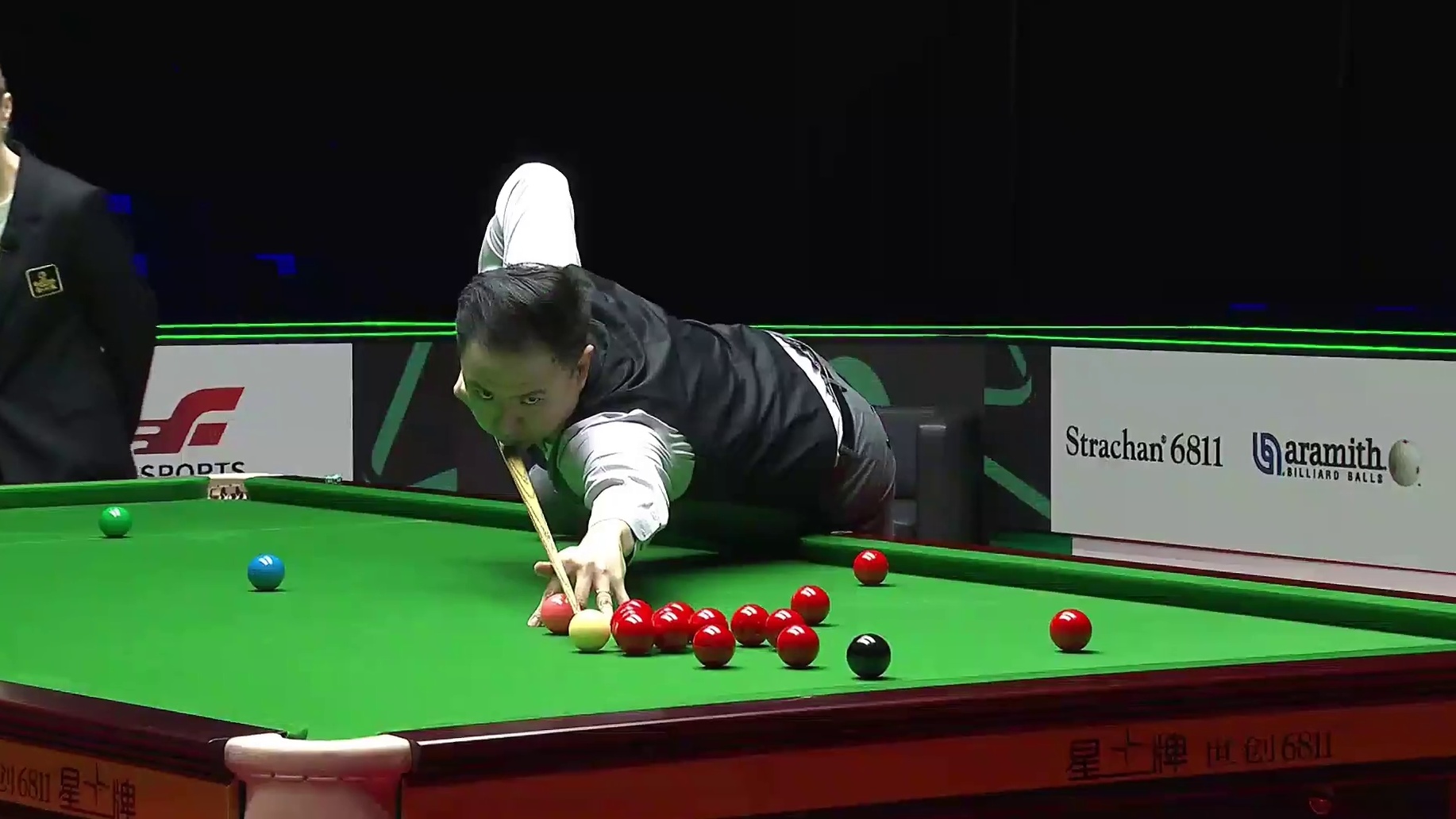 正播2026斯诺克世界大奖赛，肖国栋VS凯伦威尔逊第5局！