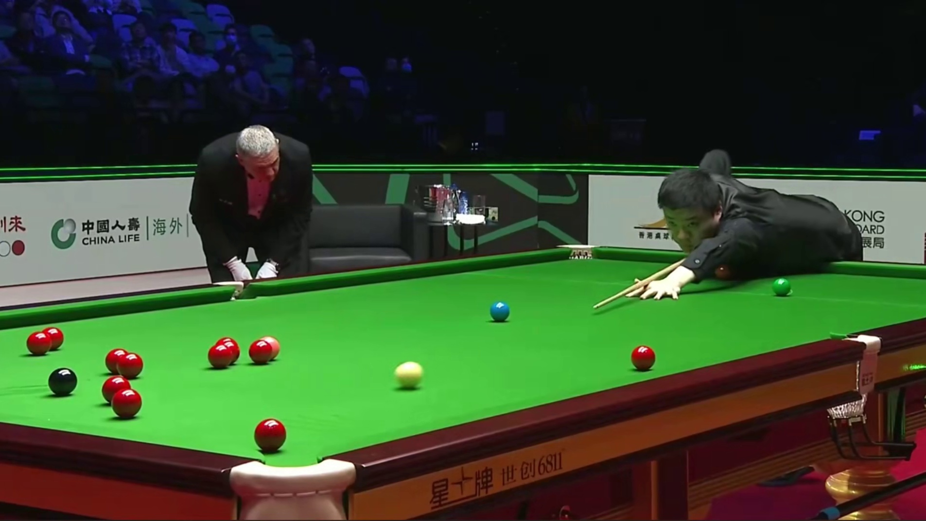 2026斯诺克世界大奖赛：霍金斯vs丁俊晖